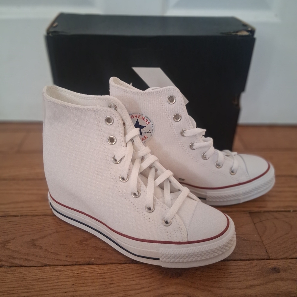 Womens Converse Chuck Taylor Hidden Wedge Sneakers
